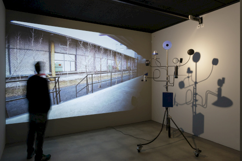 Vue d'exposition, Swiss Media Art, HeK, Basel
